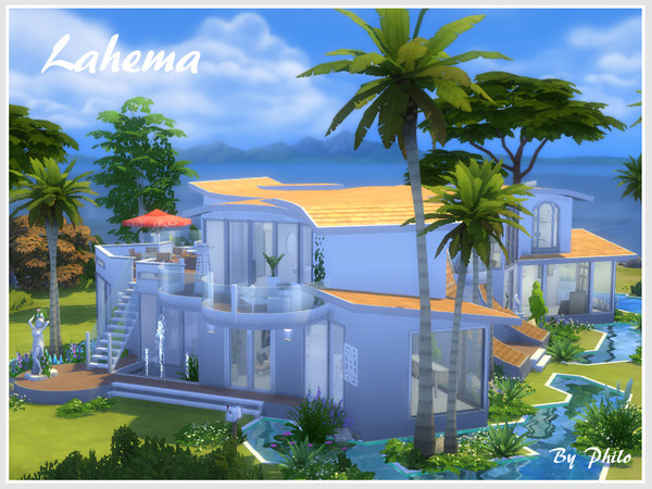 Sims 4 Lahema house by philo at TSR