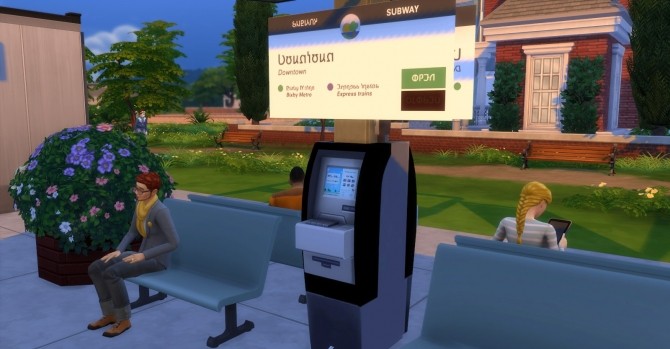Sims 4 La Perla Tram Station by bubbajoe62 at Mod The Sims