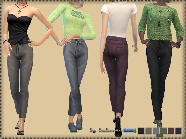Sims 4 Casual Pants at Bukovka