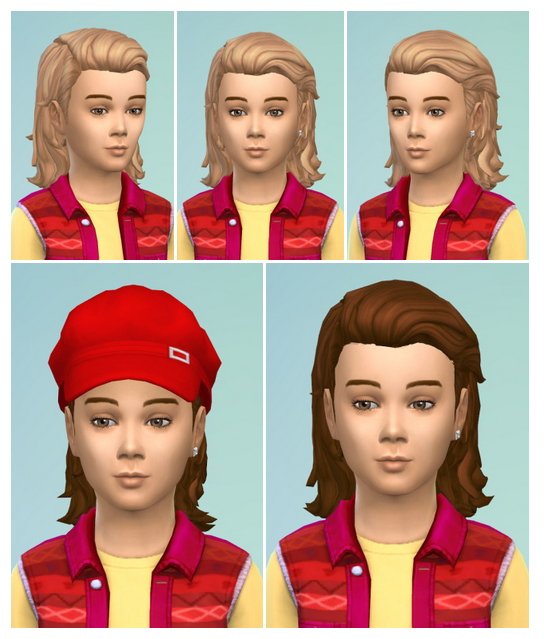 Sims 4 Boys Combed Hair at Birksches Sims Blog