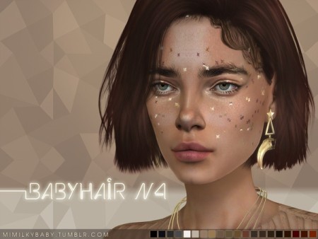 Babyhair N4 by Mimilky at TSR