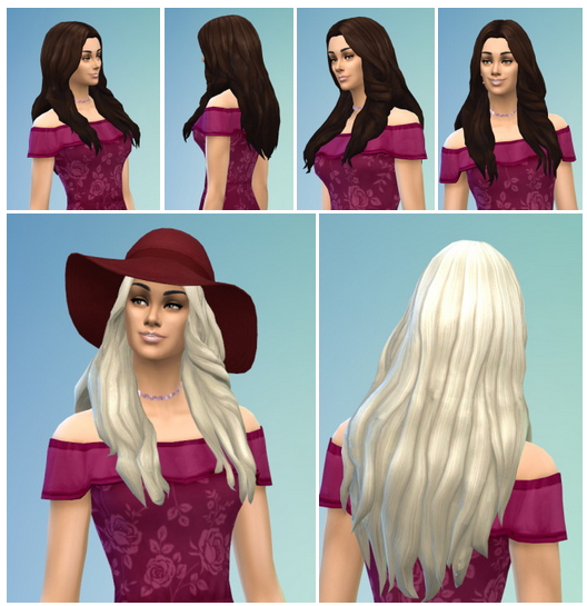 Sims 4 Dreamcatching Hair at Birksches Sims Blog