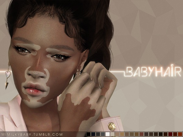 Sims 4 Babyhair N4 by Mimilky at TSR