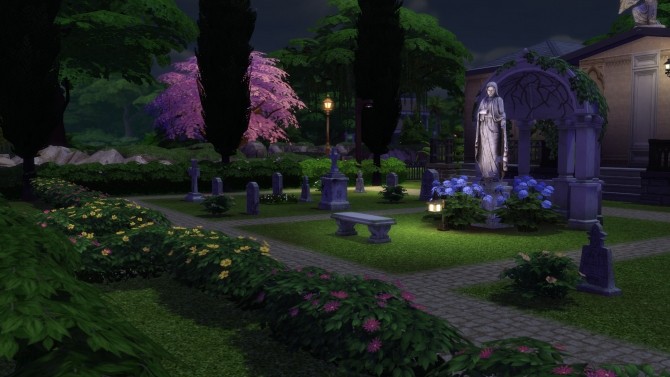 Sims 4 See Me Tarry Cemetery by Snowhaze at Mod The Sims