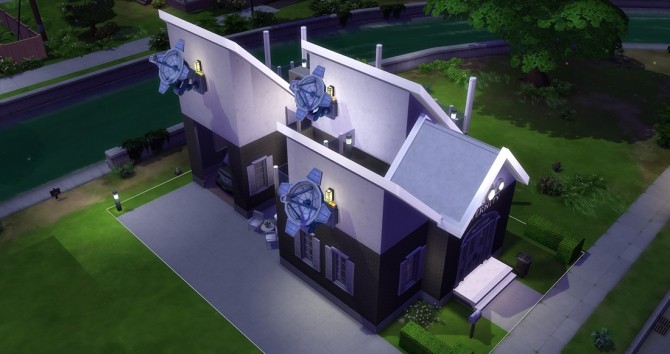 Sims 4 Wacky Death Crib lot by Shoosh Malooka at Mod The Sims