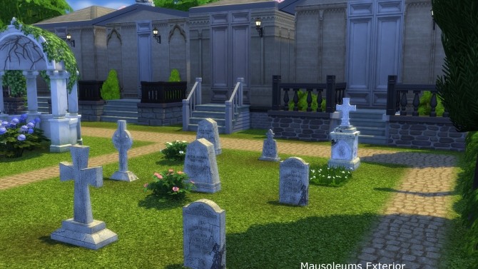 Sims 4 See Me Tarry Cemetery by Snowhaze at Mod The Sims