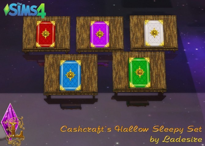 Sims 4 Cashcrafts Hollow Sleepy Set at Ladesire