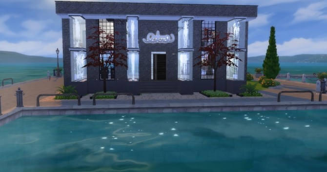 Sims 4 Le Finese Restaurant at Lily Sims