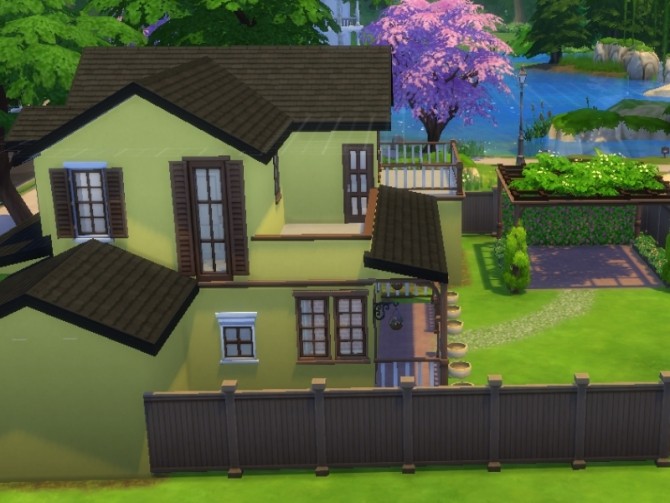 Sims 4 Rosemary family home by Flowy fan at Mod The Sims