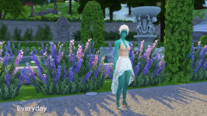 Sims 4 Tranquil Waters Water Nymph by Snowhaze at Mod The Sims