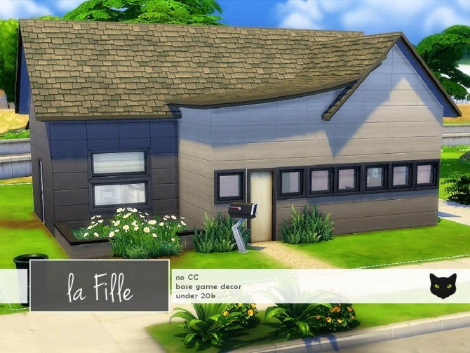 Sims 4 La Fille starter by purrfectionism at Mod The Sims