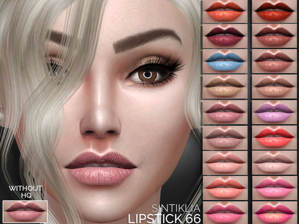 Sims 4 Lipstick 66 by Sintiklia at TSR