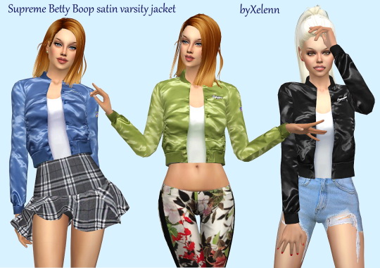 Sims 4 Betty Boop collection at Xelenn