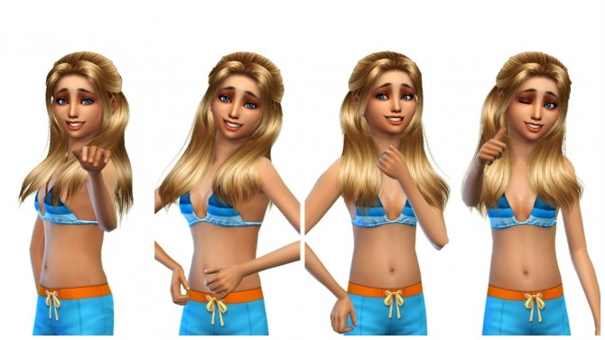 Sims 4 Cute Model Pose Pack at RomerJon17 Productions