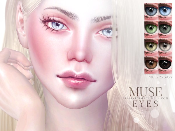 Sims 4 Muse Eyes N105 by Pralinesims at TSR