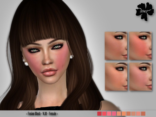 Sims 4 IMF Fusion Blush N.10 by IzzieMcFire at TSR