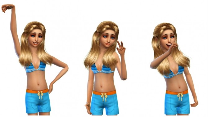 Sims 4 Cute Model Pose Pack at RomerJon17 Productions