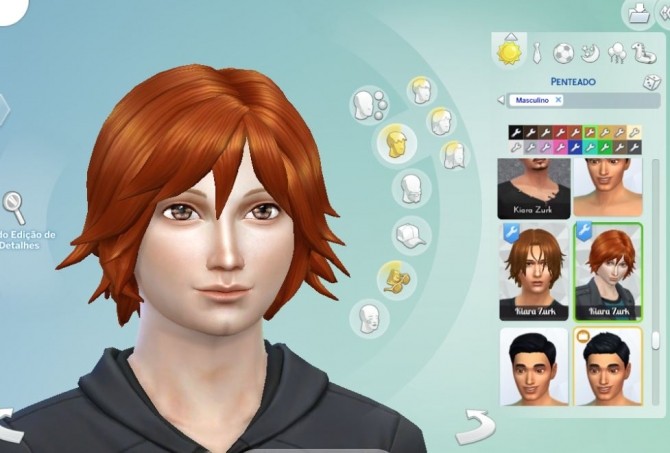 Sims 4 Adrien Hair at My Stuff