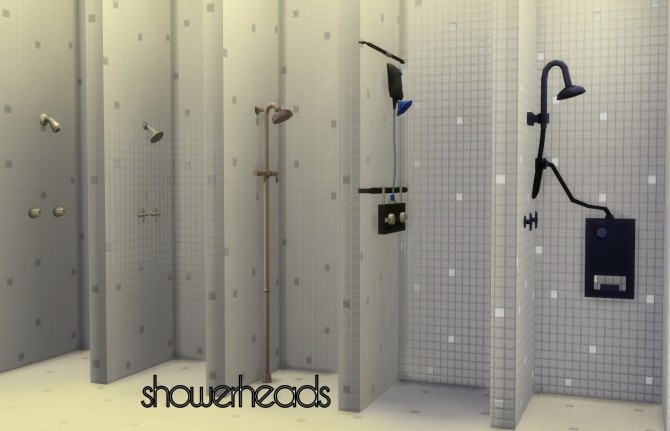 Sims 4 Build a Shower Kit by Madhox at Mod The Sims