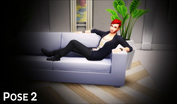 Sims 4 Couch Pose Pack 1 by WyattsSims at SimsWorkshop