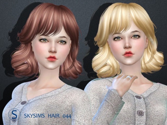 Sims 4 Skysims hair 044t (Pay) at Butterfly Sims