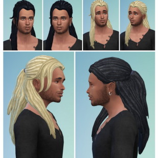 Anto Raindrops Hair Retexture at Nessa Sims » Sims 4 Updates