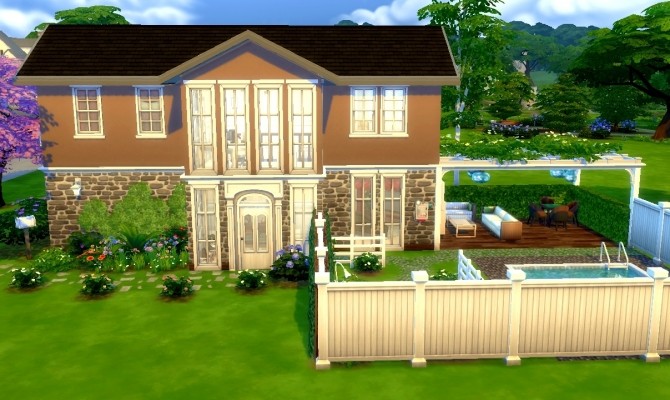 Sims 4 Camille family home by Flowy fan at Mod The Sims