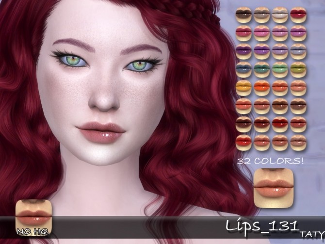 Sims 4 Lips 131 by Taty86 at SimsWorkshop