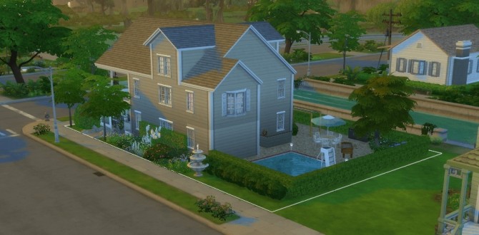 Sims 4 Family Style House by writer21098 at Mod The Sims