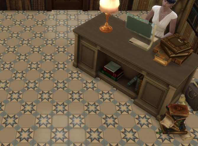 Sims 4 Antwerp Floor Tiles II 12 tiles by Velouriah at Mod The Sims