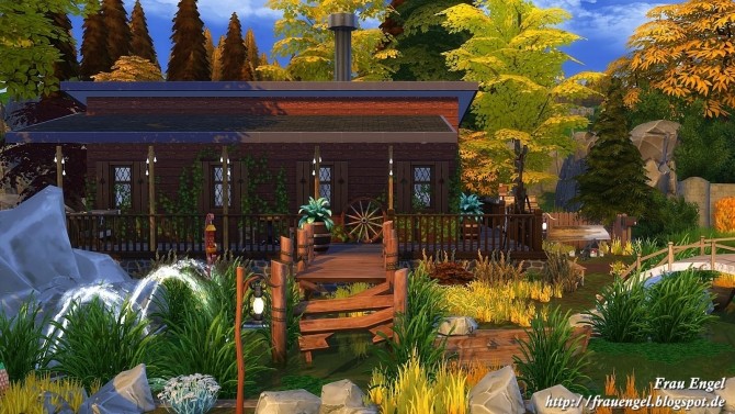 Sims 4 Moose Lake house by Julia Engel at Frau Engel