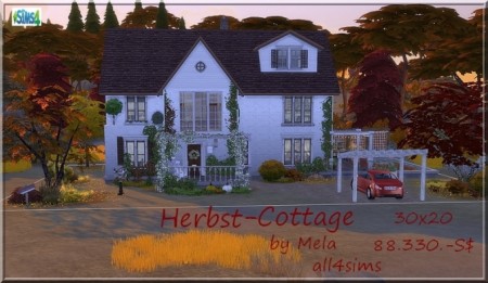Herbst Cottage by Mela at All 4 Sims
