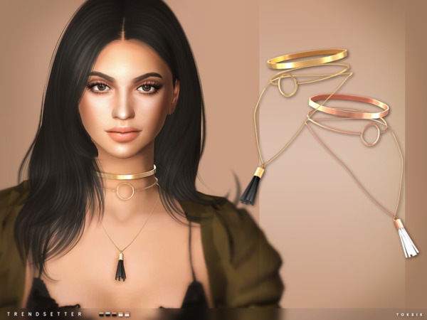 Sims 4 Trendsetter Necklace by toksik at TSR