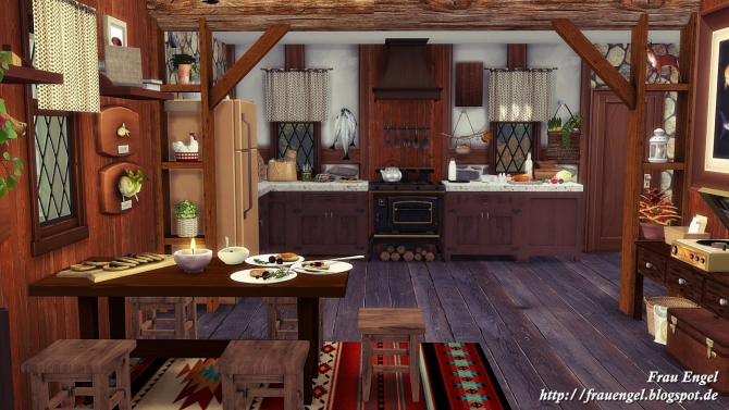 Moose Lake house by Julia Engel at Frau Engel » Sims 4 Updates