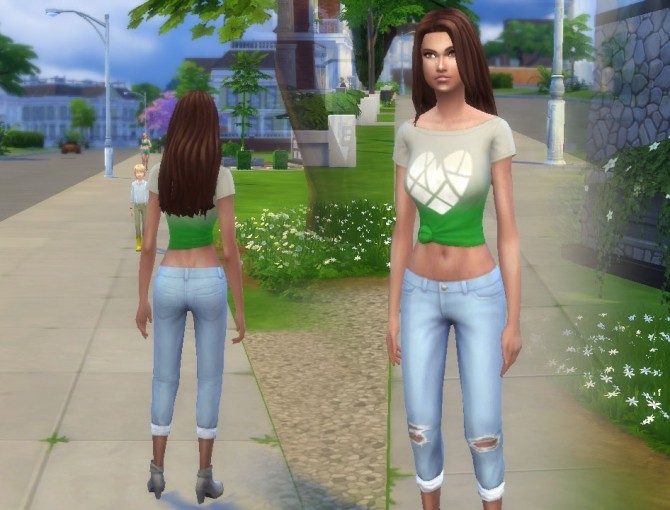 Sims 4 City Living Pants at My Stuff