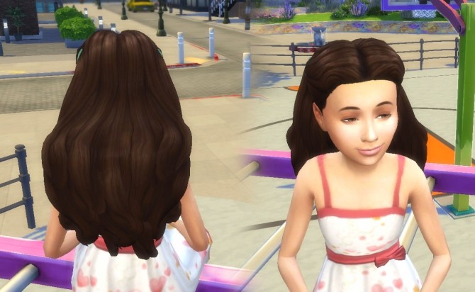 Sims 4 Dream Curls for Girls at My Stuff