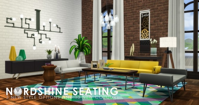 Sims 4 Nordshine Seating City Living Add on at Simsational Designs