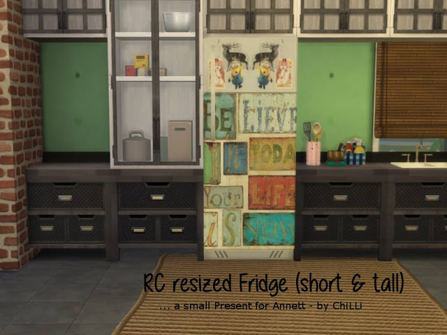 Sims 4 Fridge Part 2 at Annett’s Sims 4 Welt