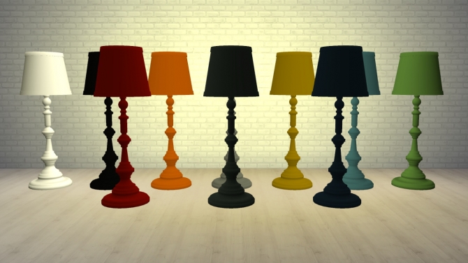 Sims 4 Rice Paper Lamp Paper Lamps at Meinkatz Creations » Sims 4 Updates