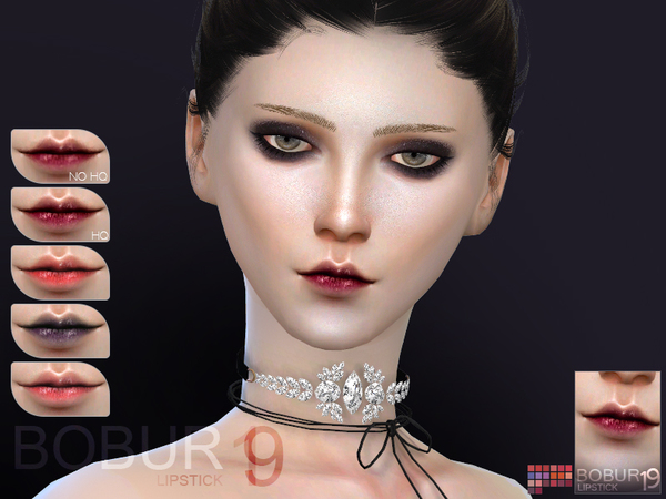 Sims 4 Lipstick N19 by Bobur3 at TSR