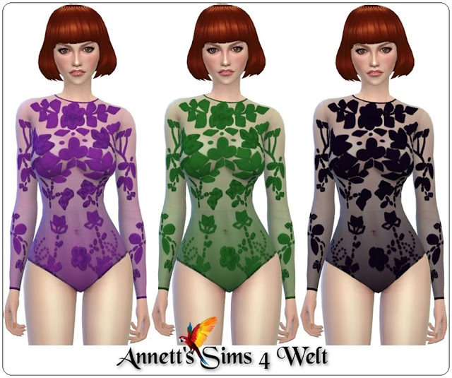 Sims 4 Mystic bodysuit acc at Annett’s Sims 4 Welt