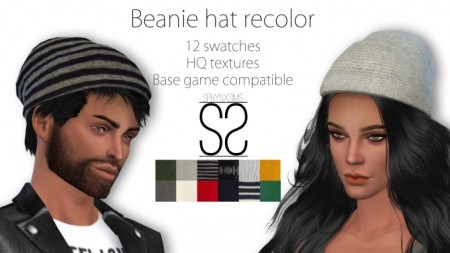 Beanie hat recolor at SphynxSims