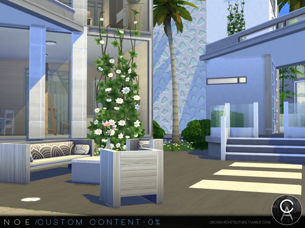 Sims 4 Noe house by Pralinesims at TSR
