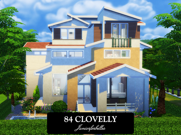 Sims 4 84 Clovelly house by juniorferbelles at TSR