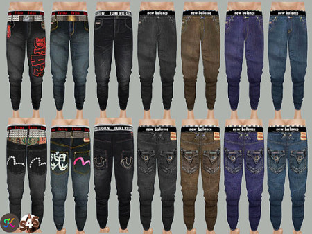 Giruto 14 jeans at Studio K-Creation » Sims 4 Updates