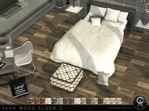 Sims 4 VEOX Wood Floor 2 by Pralinesims at TSR