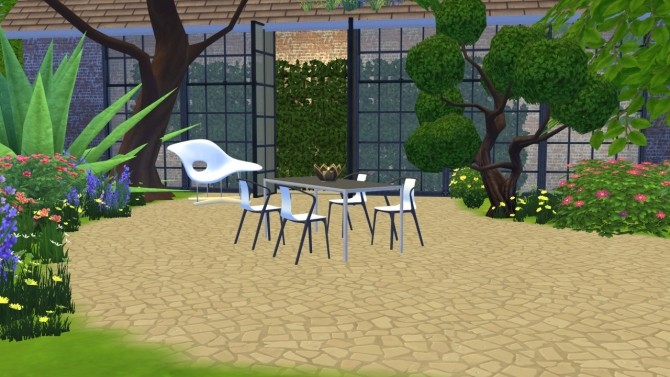 Sims 4 Belleville Armchair at Meinkatz Creations