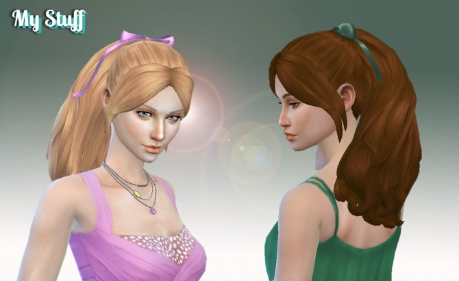 Sims 4 Sweet Ponytail at My Stuff