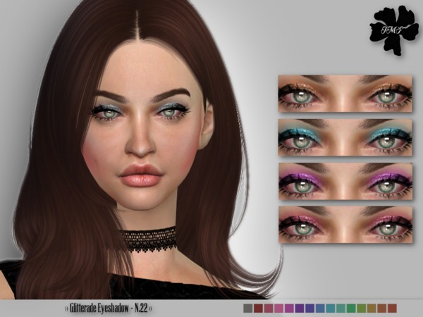 Sims 4 IMF Glitterade Eyeshadow N.22 by IzzieMcFire at TSR