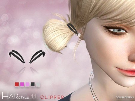 Clipper accessory for Hair N11 by S-Club MK at TSR